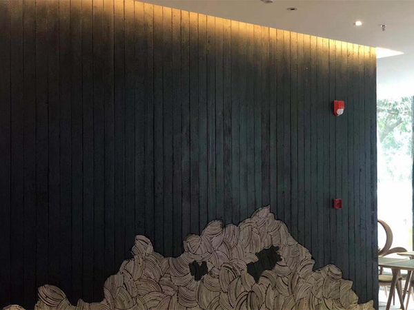 燒杉木